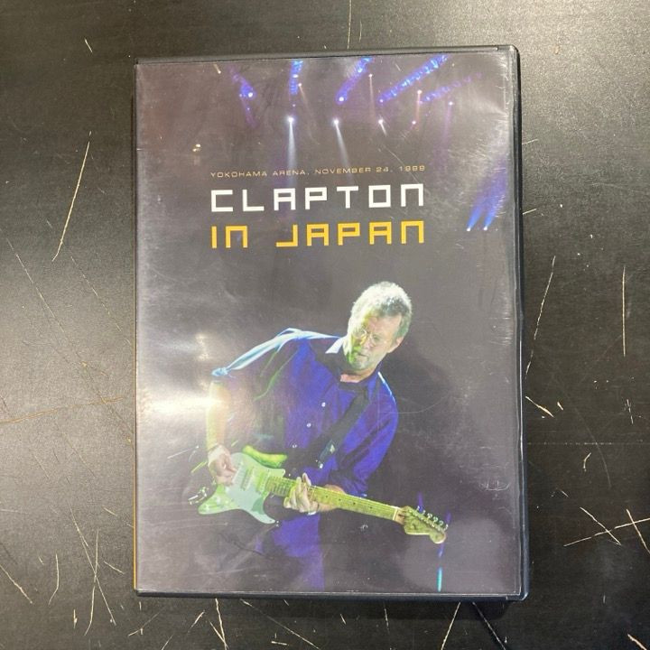 Eric Clapton - Clapton In Japan DVD (VG+/M-) -blues rock-